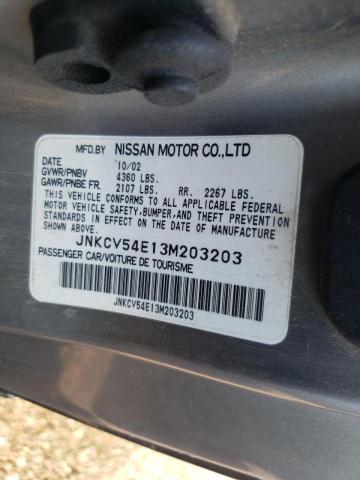 Photo 10 from auction – 2003 INFINITI G35 with VIN JNKCV54E13M203203