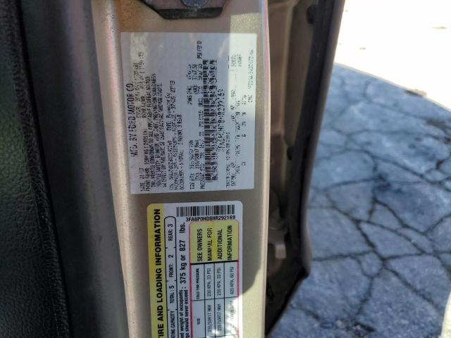 Photo 10 from auction – 2017 FORD FUSION SE with VIN 3FA6P0HD8HR292169