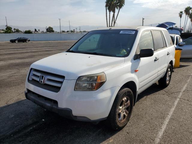 Photo 2 from auction – 2006 HONDA PILOT LX with VIN 5FNYF28176B051435
