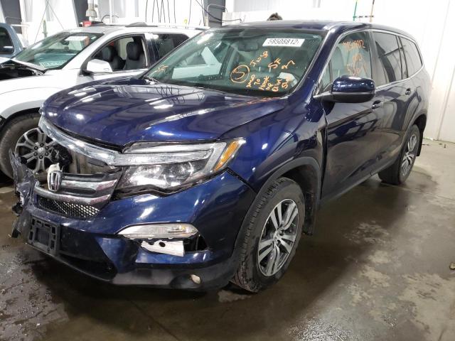 Photo 2 from auction – 2016 HONDA PILOT EXL with VIN 5FNYF6H50GB113673