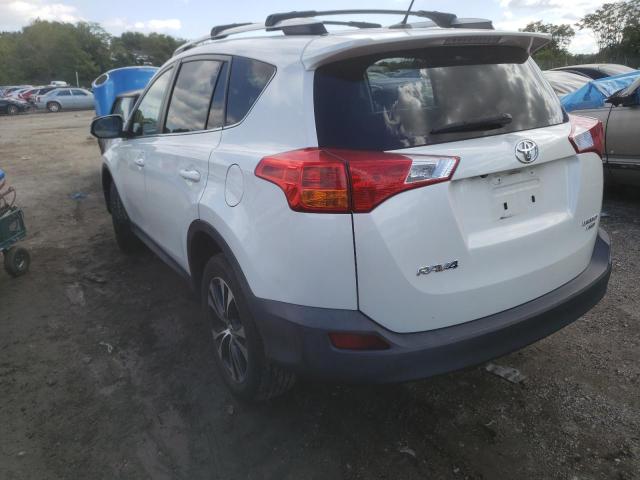 Photo 3 from auction – 2015 TOYOTA RAV4 LIMIT with VIN 2T3DFREV6FW281749