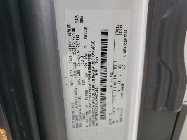 Photo 10 from auction – 2020 FORD TRANSIT T- with VIN 1FTBR1C81LKA07392