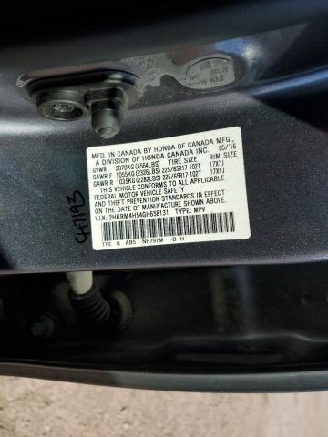 Photo 10 from auction – 2016 HONDA CR-V EX with VIN 2HKRM4H54GH658131
