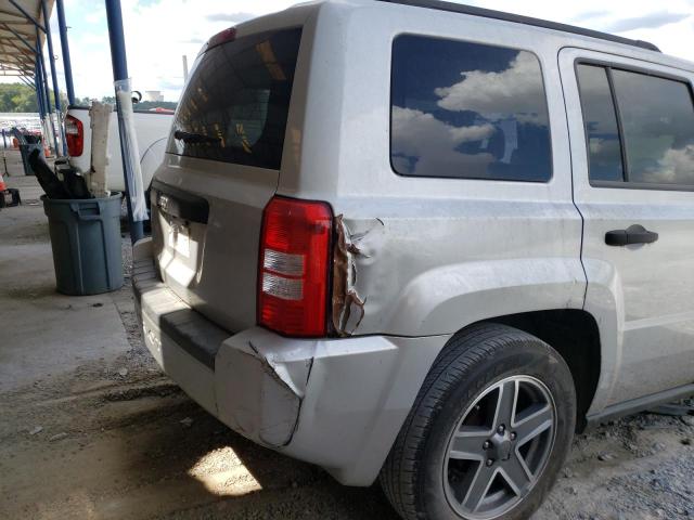 Photo 9 from auction – 2009 JEEP PATRIOT SP with VIN 1J4FT28B09D110470