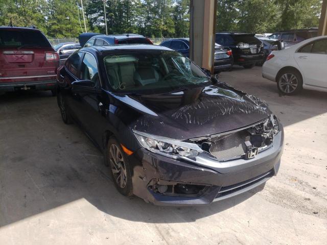 HONDA CIVIC EX 2018 with VIN 19XFC2F81JE039683 - Photo from auction