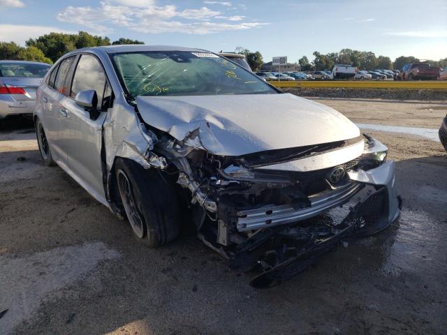 TOYOTA COROLLA LE 2020 with VIN 5YFEPRAE0LP031839 - Photo from auction