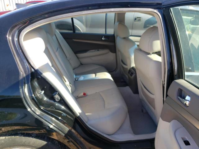 Photo 6 from auction – 2011 INFINITI G37 BASE with VIN JN1CV6AP9BM506728