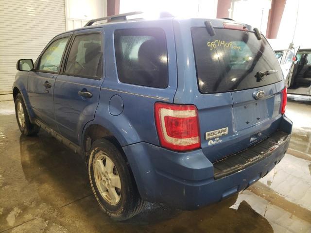 Photo 3 from auction – 2010 FORD ESCAPE XLT with VIN 1FMCU0D77AKB41643