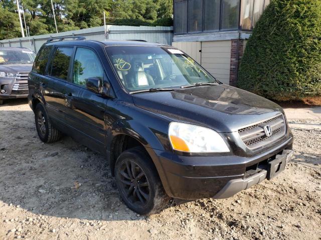 HONDA PILOT EXL 2003 with VIN 2HKYF18613H534325 - Photo from auction