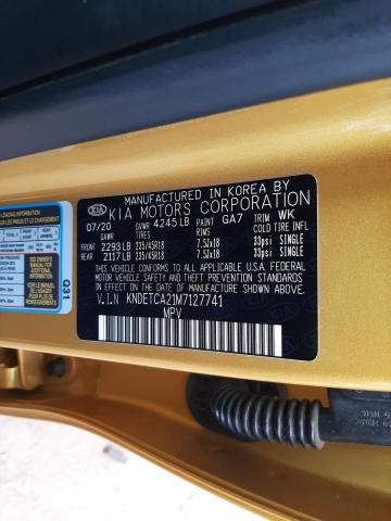 Photo 10 from auction – 2021 KIA SELTOS SX with VIN KNDETCA21M7127741