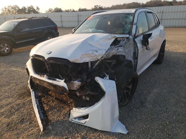 Photo 2 from auction – 2021 BMW X5 M with VIN 5YMJU0C08M9E21643