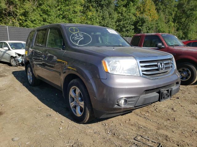 HONDA PILOT EX 2015 with VIN 5FNYF4H42FB061473 - Photo from auction