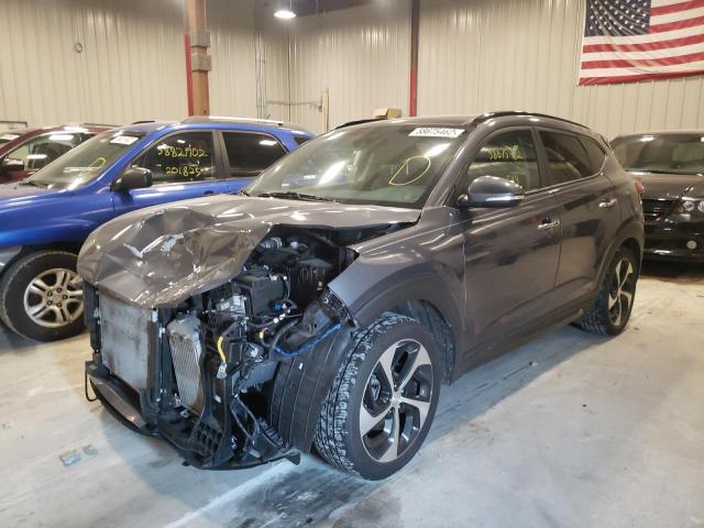 Photo 2 from auction – 2016 HYUNDAI TUCSON LIM with VIN KM8J3CA28GU104585