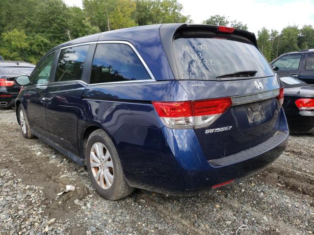 Photo 3 from auction – 2014 HONDA ODYSSEY EX with VIN 5FNRL5H41EB132924