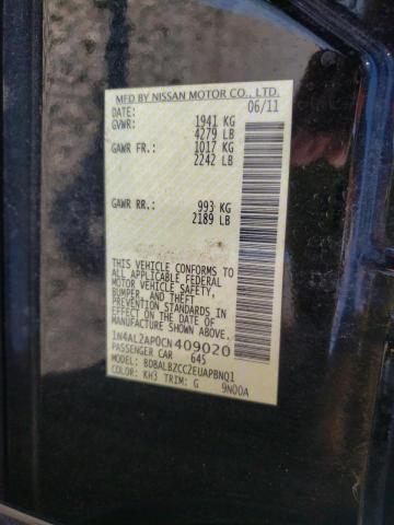 Photo 10 from auction – 2012 NISSAN ALTIMA BAS with VIN 1N4AL2AP0CN409020