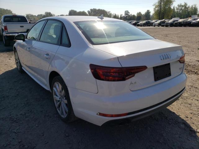 Photo 3 from auction – 2018 AUDI A4 PREMIUM with VIN WAUKMAF45JN015804