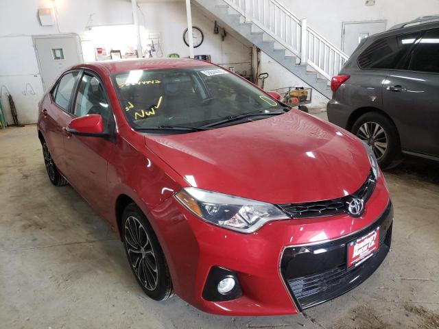 TOYOTA COROLLA L 2016 with VIN 2T1BURHE4GC551923 - Photo from auction