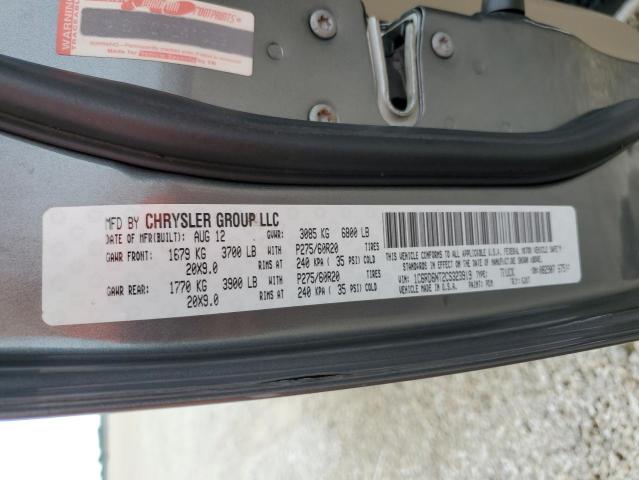 Photo 10 from auction – 2012 DODGE RAM 1500 L with VIN 1C6RD6NT2CS323919