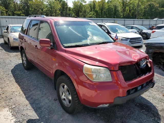 HONDA PILOT EX 2006 with VIN 2HKYF18466H509813 - Photo from auction
