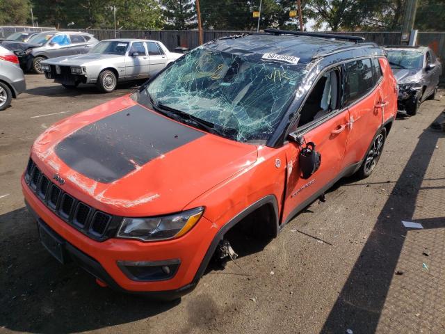 Photo 2 from auction – 2019 JEEP COMPASS TR with VIN 3C4NJDDB3KT600166
