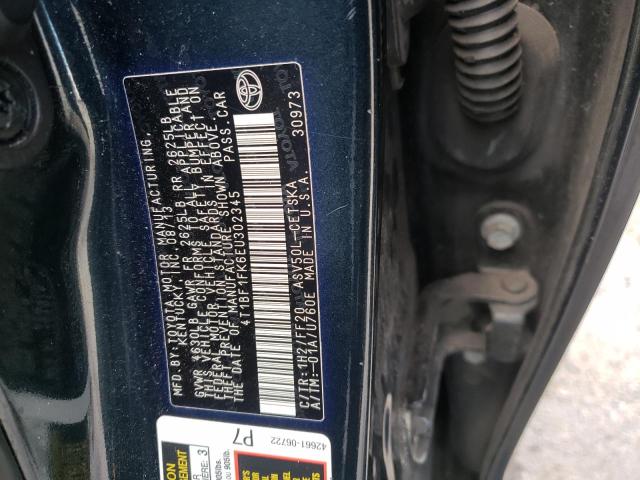 Photo 10 from auction – 2014 TOYOTA CAMRY L with VIN 4T1BF1FK6EU302345