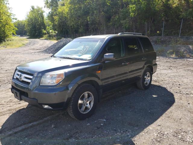 Photo 2 from auction – 2006 HONDA PILOT EX with VIN 2HKYF18616H542655