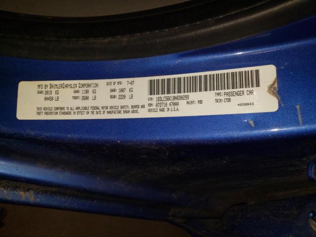 Photo 10 from auction – 2008 DODGE AVENGER SX with VIN 1B3LC56K18N690299