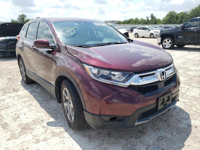 HONDA CR-V EX 2019 with VIN 7FARW1H52KE019315 - Photo from auction
