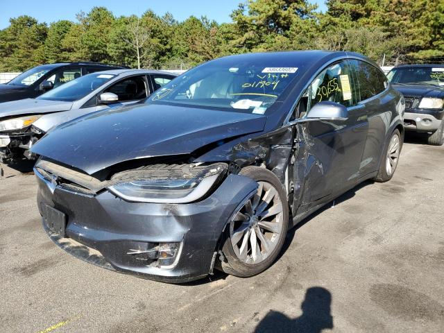 Photo 2 from auction – 2016 TESLA MODEL X with VIN 5YJXCBE2XGF011904