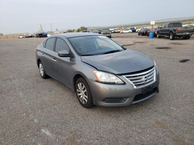 NISSAN SENTRA S 2015 with VIN 3N1AB7AP4FL655294 - Photo from auction