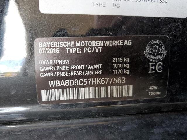 Photo 10 from auction – 2017 BMW 330 XI with VIN WBA8D9C57HK677563