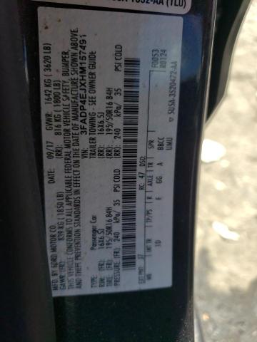 Photo 10 from auction – 2017 FORD FIESTA SE with VIN 3FADP4EJXHM157491