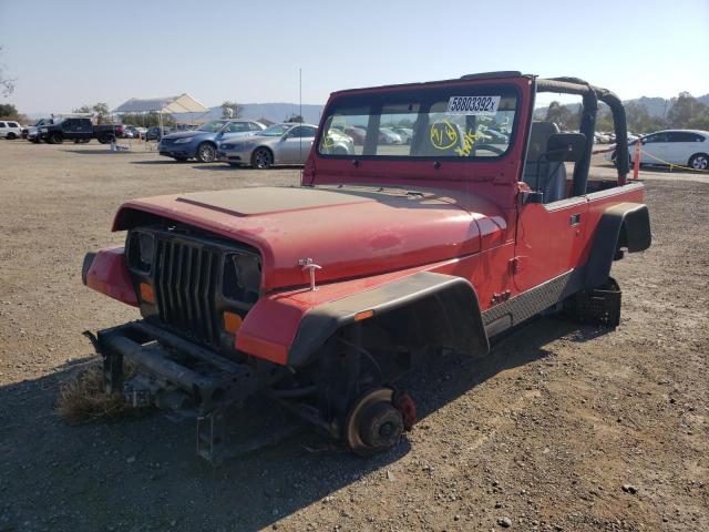 Photo 2 from auction – 1993 JEEP WRANGLER / with VIN 1J4FY19P8PP256052