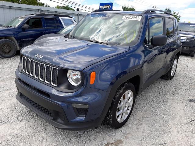 Photo 2 from auction – 2020 JEEP RENEGADE S with VIN ZACNJAAB2LPL09005