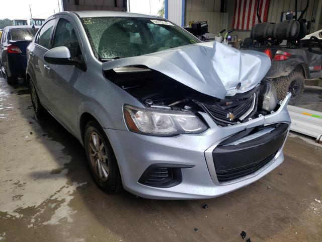 CHEVROLET SONIC LT 2017 with VIN 1G1JD5SG9H4123616 - Photo from auction