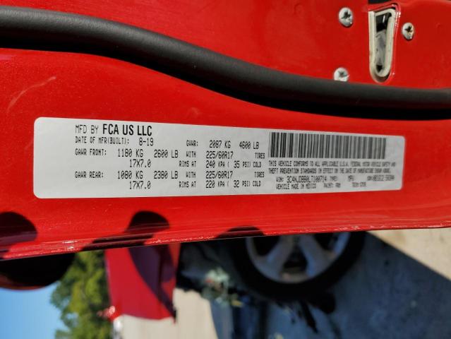 Photo 10 from auction – 2020 JEEP COMPASS LA with VIN 3C4NJDBB0LT100714