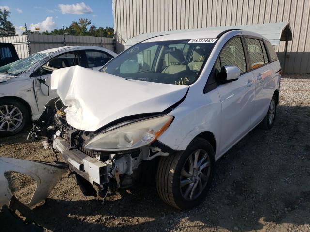 Photo 2 from auction – 2012 MAZDA 5 with VIN JM1CW2BL8C0104304
