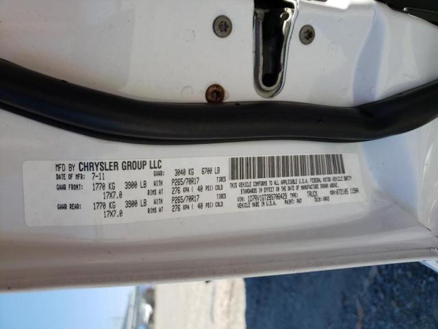 Photo 10 from auction – 2011 DODGE RAM 1500 with VIN 1D7RV1GT2BS706429