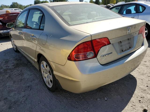 Photo 3 from auction – 2007 HONDA CIVIC LX with VIN 1HGFA16517L010367