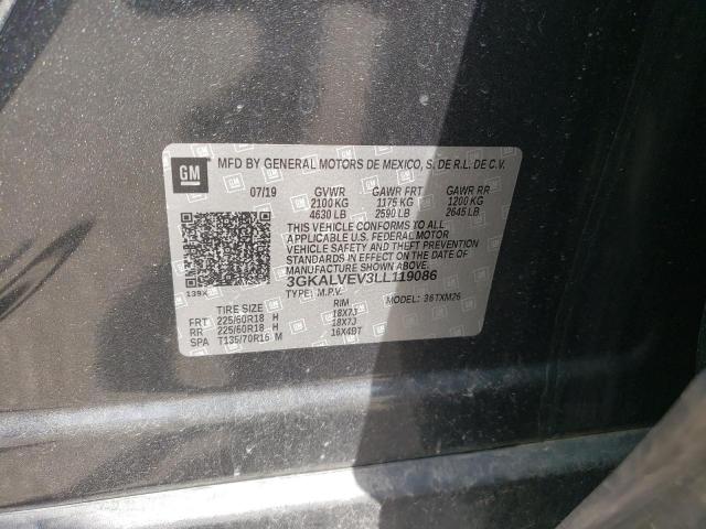 Photo 10 from auction – 2020 GMC TERRAIN SL with VIN 3GKALVEV3LL119086