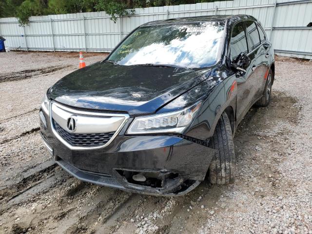 Photo 2 from auction – 2016 ACURA MDX with VIN 5FRYD3H2XGB003965