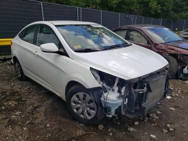 HYUNDAI ACCENT SE 2017 with VIN KMHCT4AEXHU237536 - Photo from auction