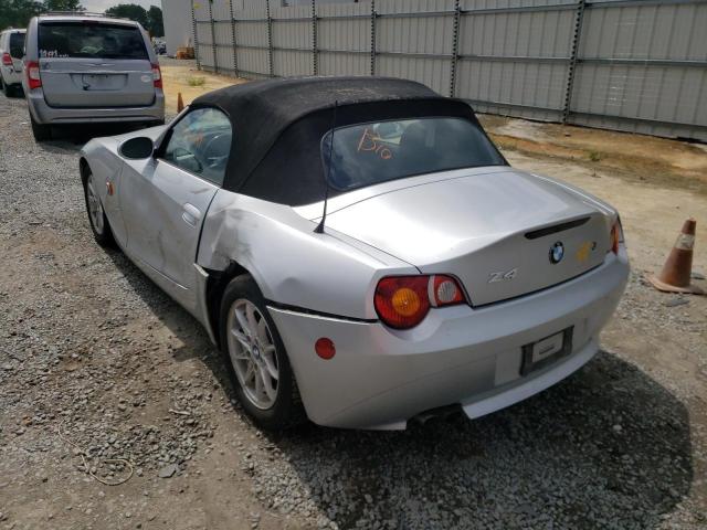 Photo 3 from auction – 2003 BMW Z4 2.5 with VIN 4USBT334X3LR61914