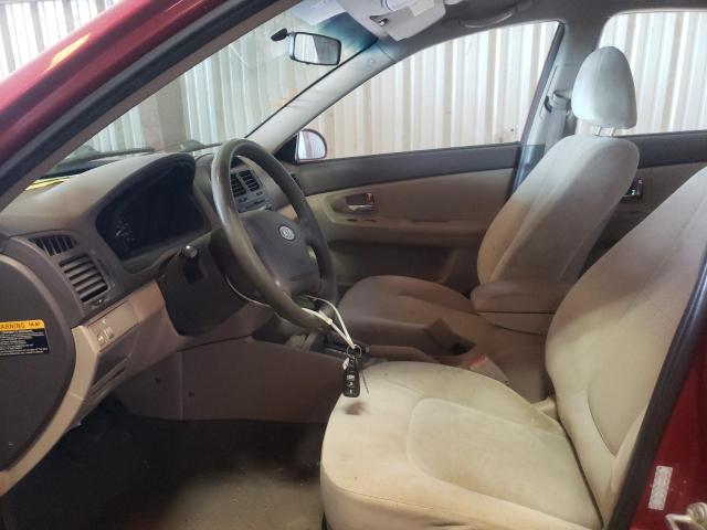 Photo 5 from auction – 2009 KIA SPECTRA EX with VIN KNAFE221395610159
