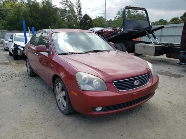 KIA OPTIMA LX 2006 with VIN KNAGE124965057666 - Photo from auction