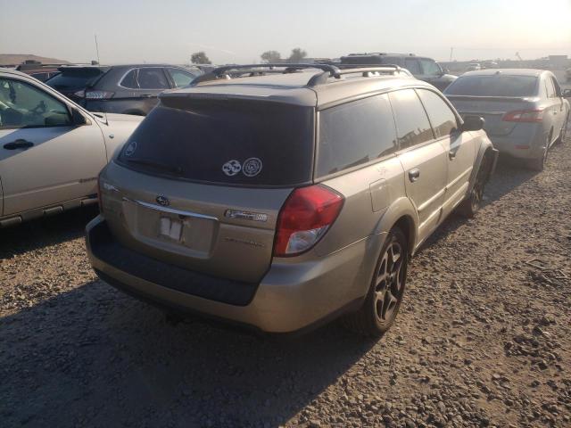 Photo 4 from auction – 2008 SUBARU OUTBACK with VIN 4S4BP60C287300946