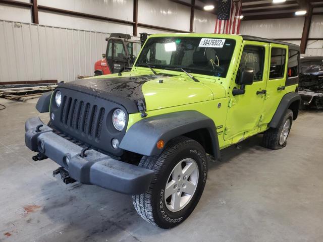 Photo 2 from auction – 2017 JEEP WRANGLER U with VIN 1C4BJWDG5HL548702