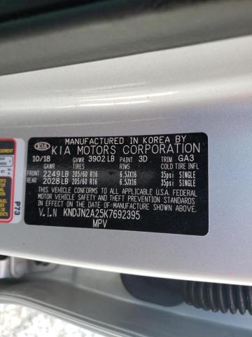 Photo 10 from auction – 2019 KIA SOUL with VIN KNDJN2A25K7692395
