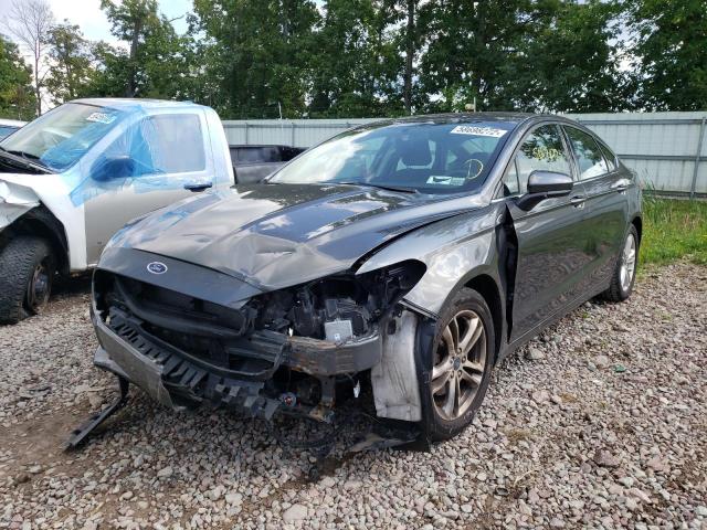 Photo 2 from auction – 2018 FORD FUSION SE with VIN 3FA6P0HD2JR237867