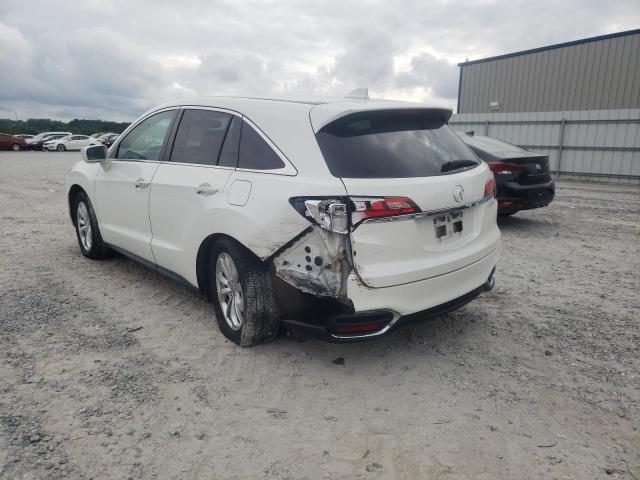 Photo 3 from auction – 2016 ACURA RDX with VIN 5J8TB3H33GL010488